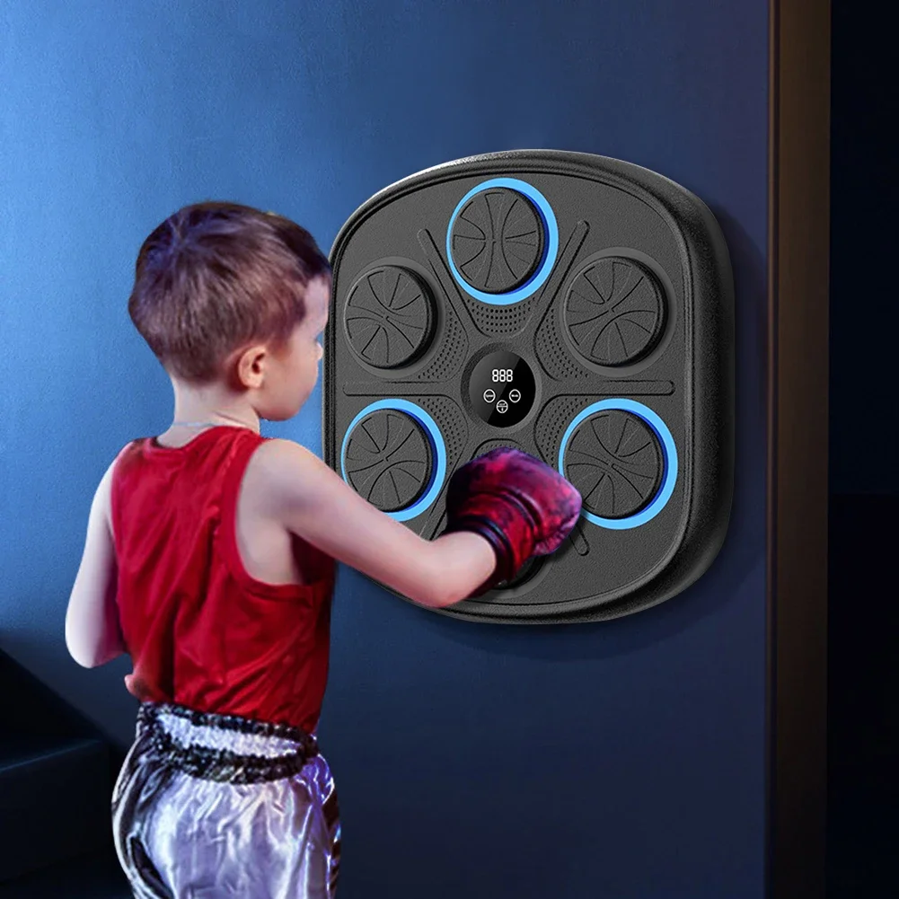 Máquina de boxeo musical LED 9 niveles – entrenamiento en casa - imagen 5