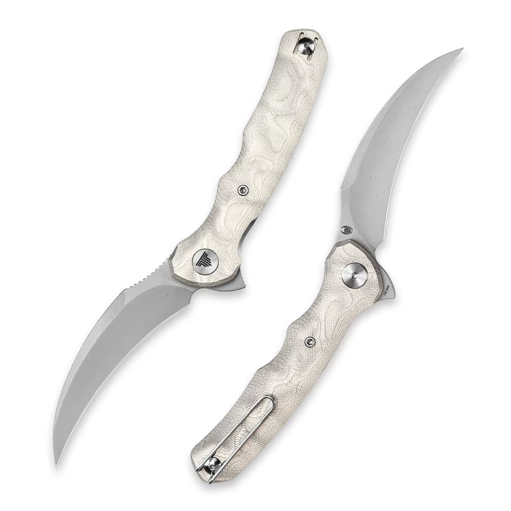 Cuchillo táctico plegable TRIVISA Lacerta EDC 14C28N