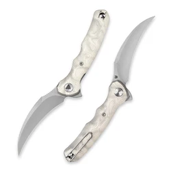 Cuchillo táctico plegable TRIVISA Lacerta EDC 14C28N