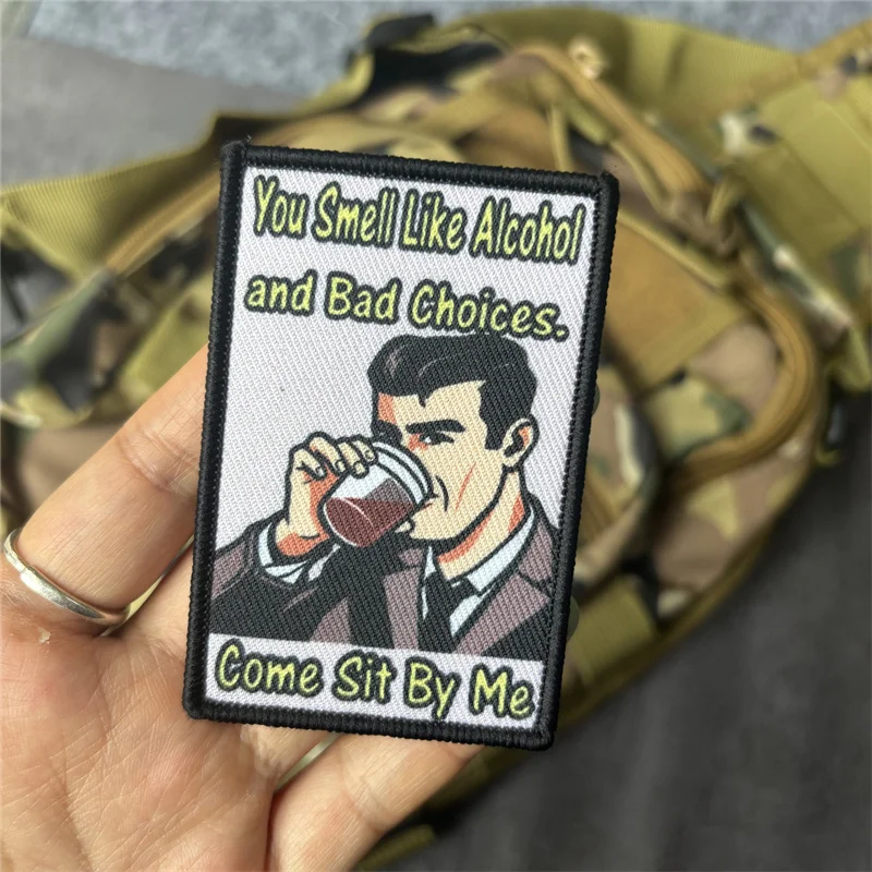 Parche táctico insignia moral gancho-bucle para ropa y mochila - imagen 4