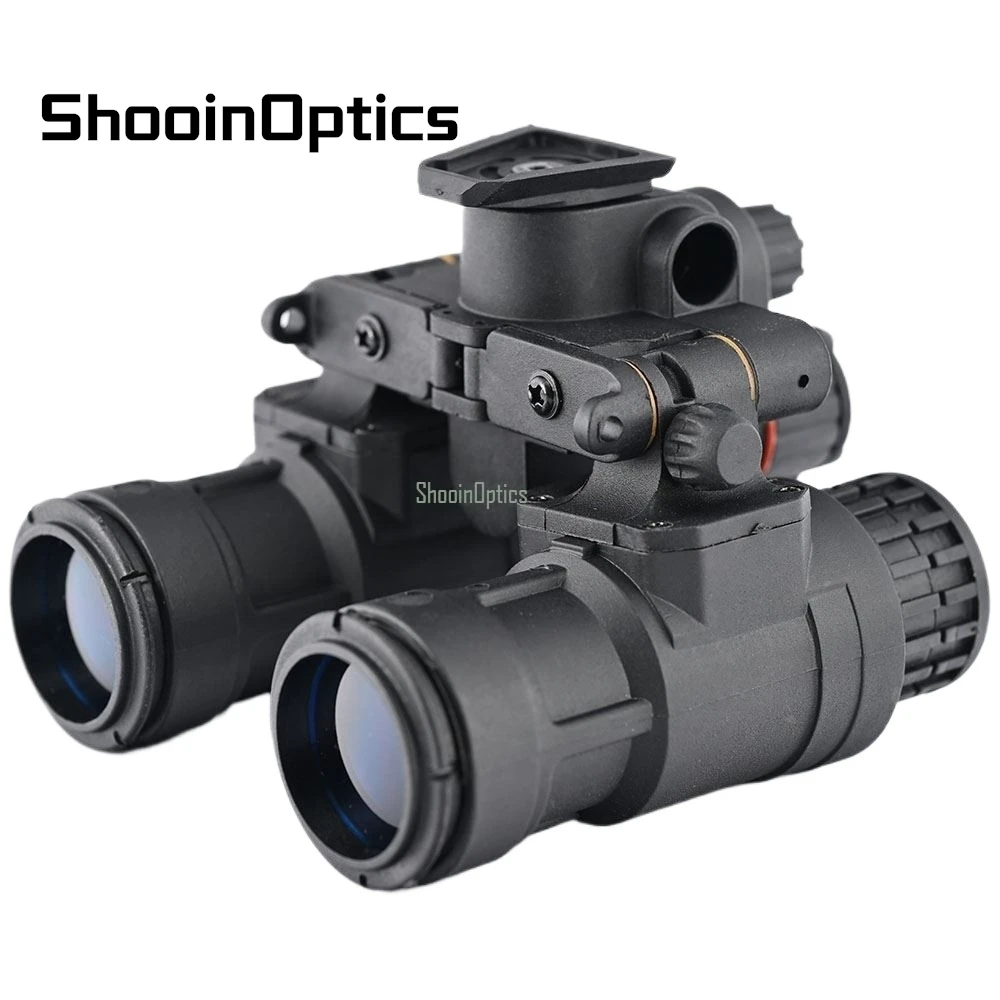 Gafas visión nocturna no operativas estilo PVS-31 para coleccionar militar - imagen 4