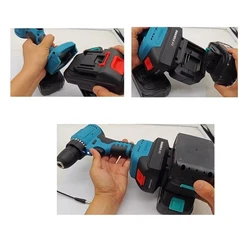 Adaptador batería Makita 18V doble uso taladro destornillador