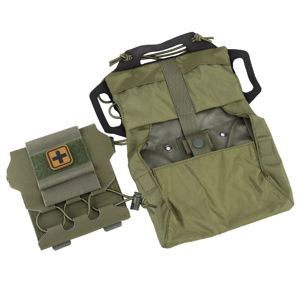 Bolsa táctica MOLLE despliegue rápido para botiquín EDC - imagen 4