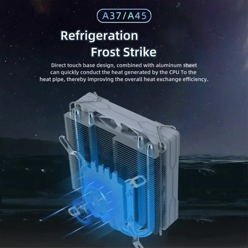 Ventilador refrigeración ITX silencioso de cobre para PC gaming - imagen 3