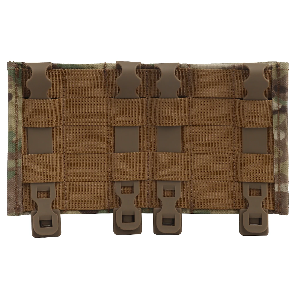 Bolsa porta cargadores largos MOLLE con abrazadera para chaleco - imagen 3
