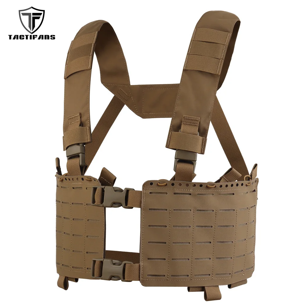 Chest Rig Alpha táctico corte láser arnés H airsoft - imagen 2