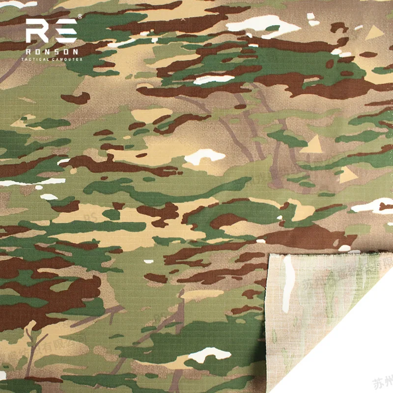 Tela táctica camuflaje multiambiente Ripstop BME Bariolage francés - imagen 2
