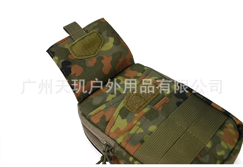 Bolsa MOLLE impermeable Flecktarn nailon – Médica táctica