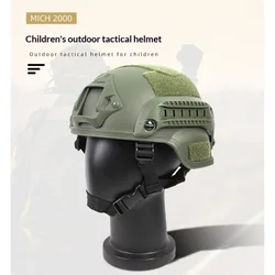 MICH 2000 casco táctico infantil con rieles para airsoft