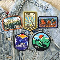 Parche termoadhesivo vintage parques nacionales – Aventura aire libre