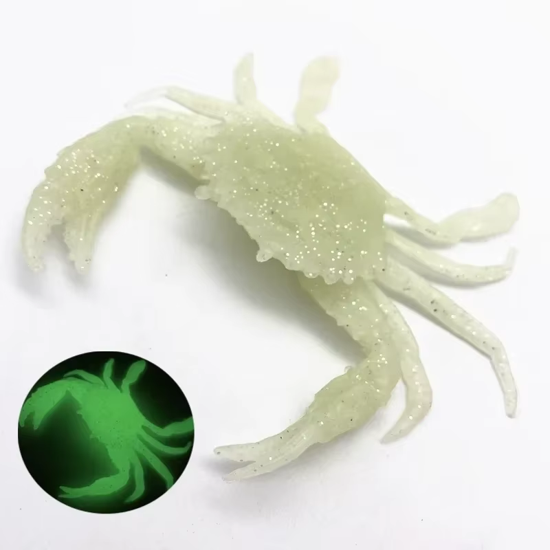 Señuelo cangrejo artificial 36g luminoso para pesca mar - imagen 5