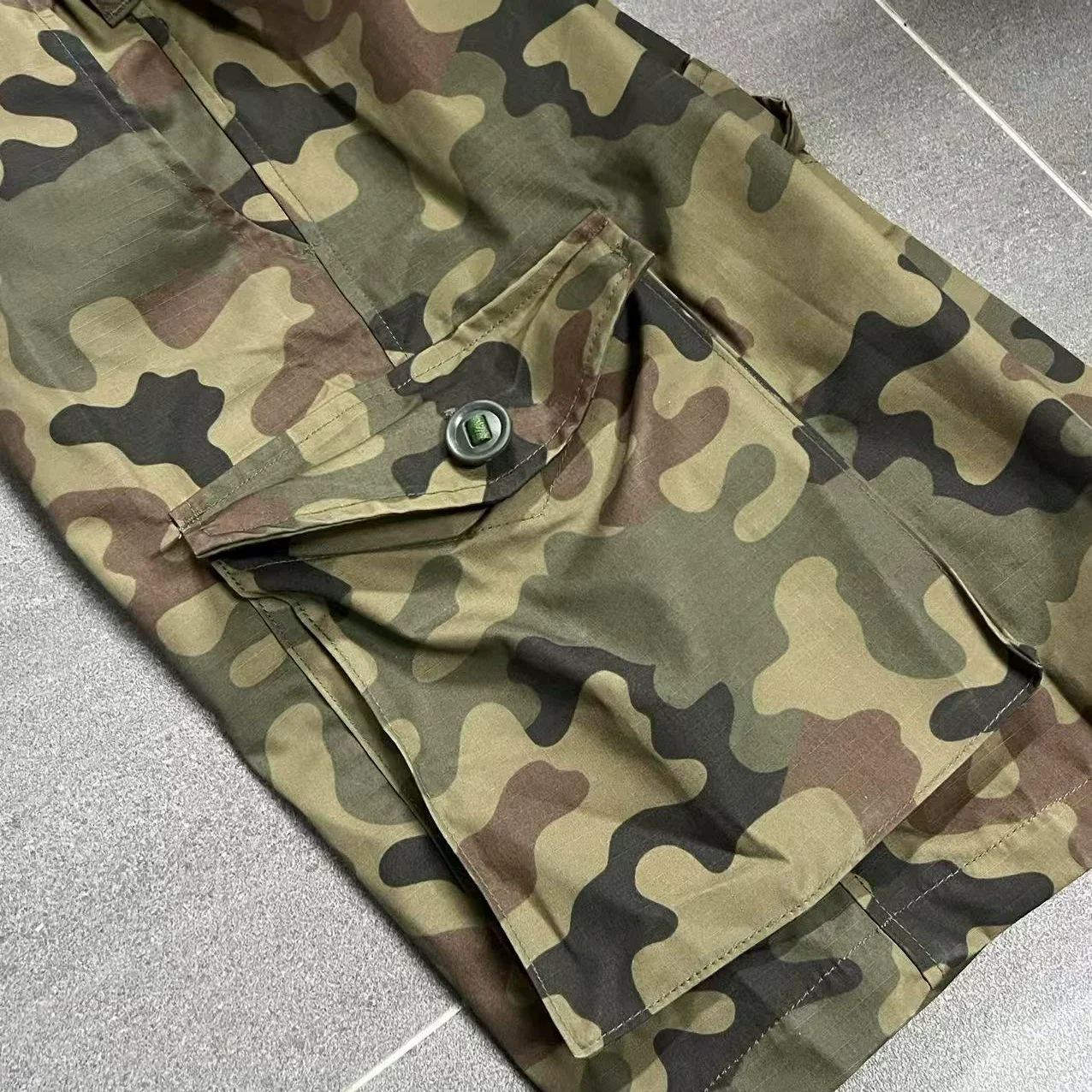 Pantalones cortos tácticos Tom Polish camo holgados verano - imagen 4