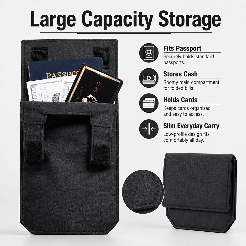 Billetera Táctica EDC Impermeable Oculta Multifuncional - imagen 2