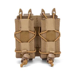 Portacargadores MOLLE AR15/M4/M16, funda táctica de alta sujeción
