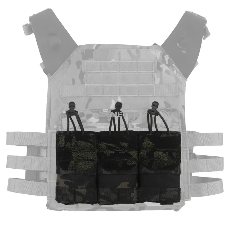 Portacargadores MOLLE triple Airsoft y caza - imagen 3