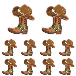 Parche western termoadhesivo bordado para coser o planchar