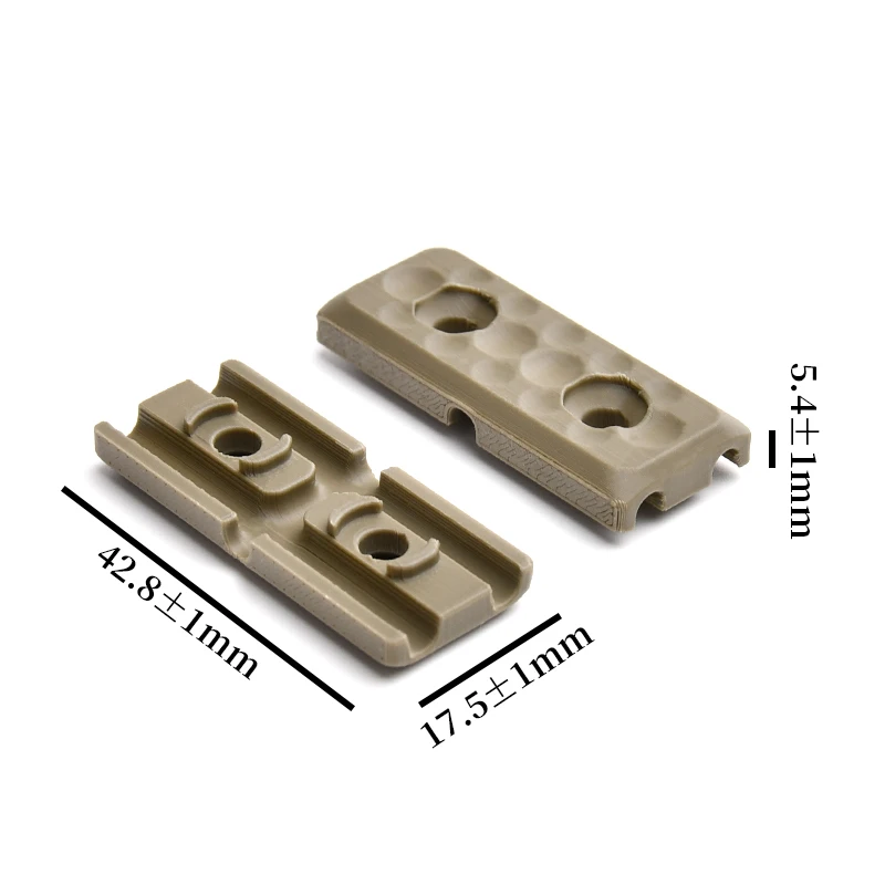Wadsn gestor de cables táctico M-LOK/Keymod para riel - imagen 2