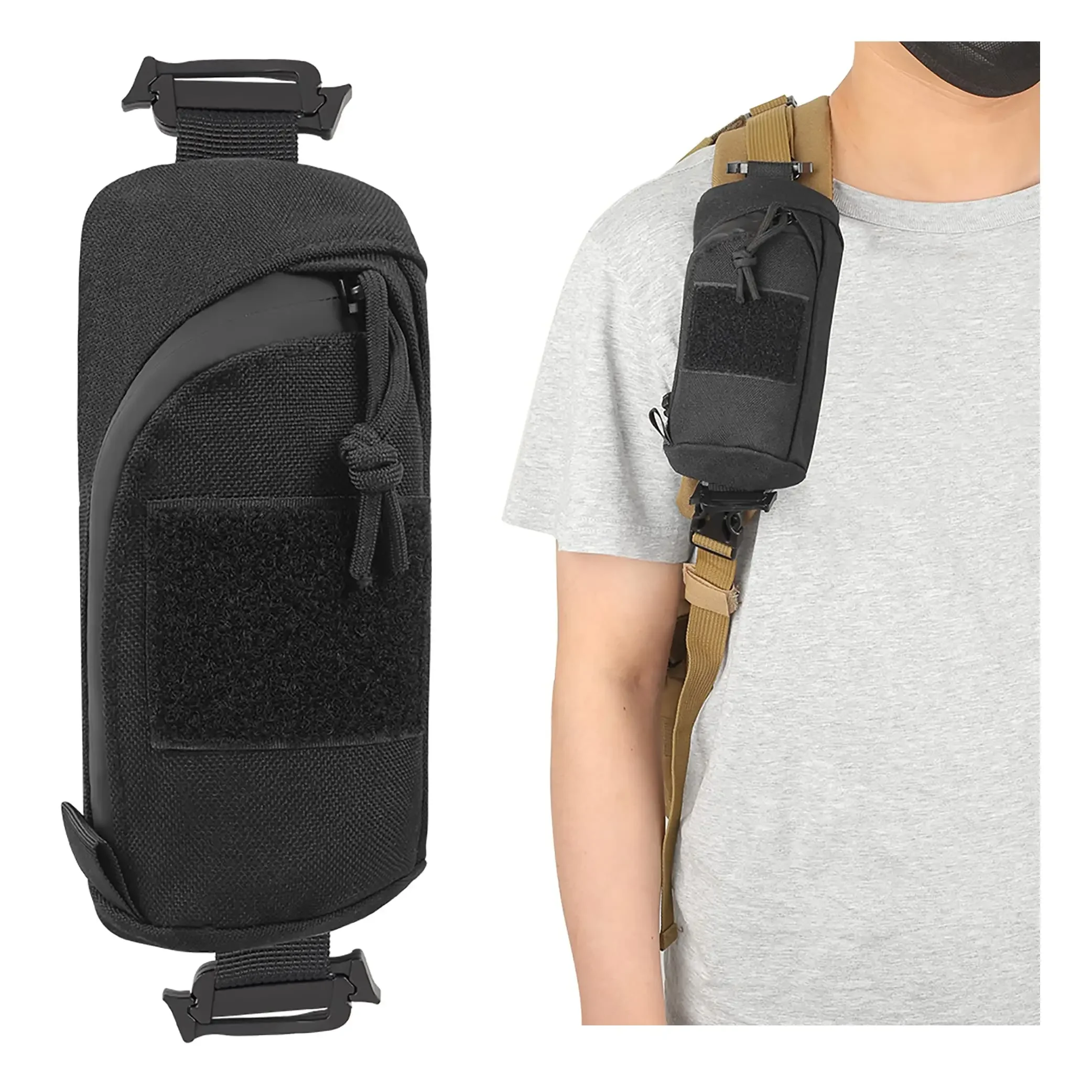 Bolsa MOLLE táctica EDC – Multifunción para cinturón exterior