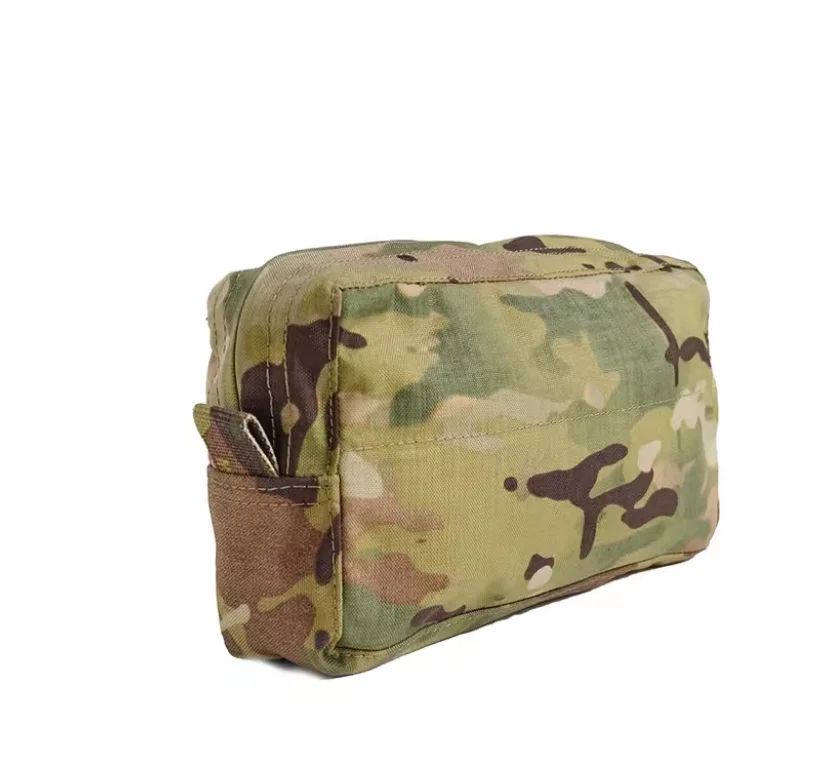 Bolsa táctica de almacenamiento MOLLE con cierre para exterior
