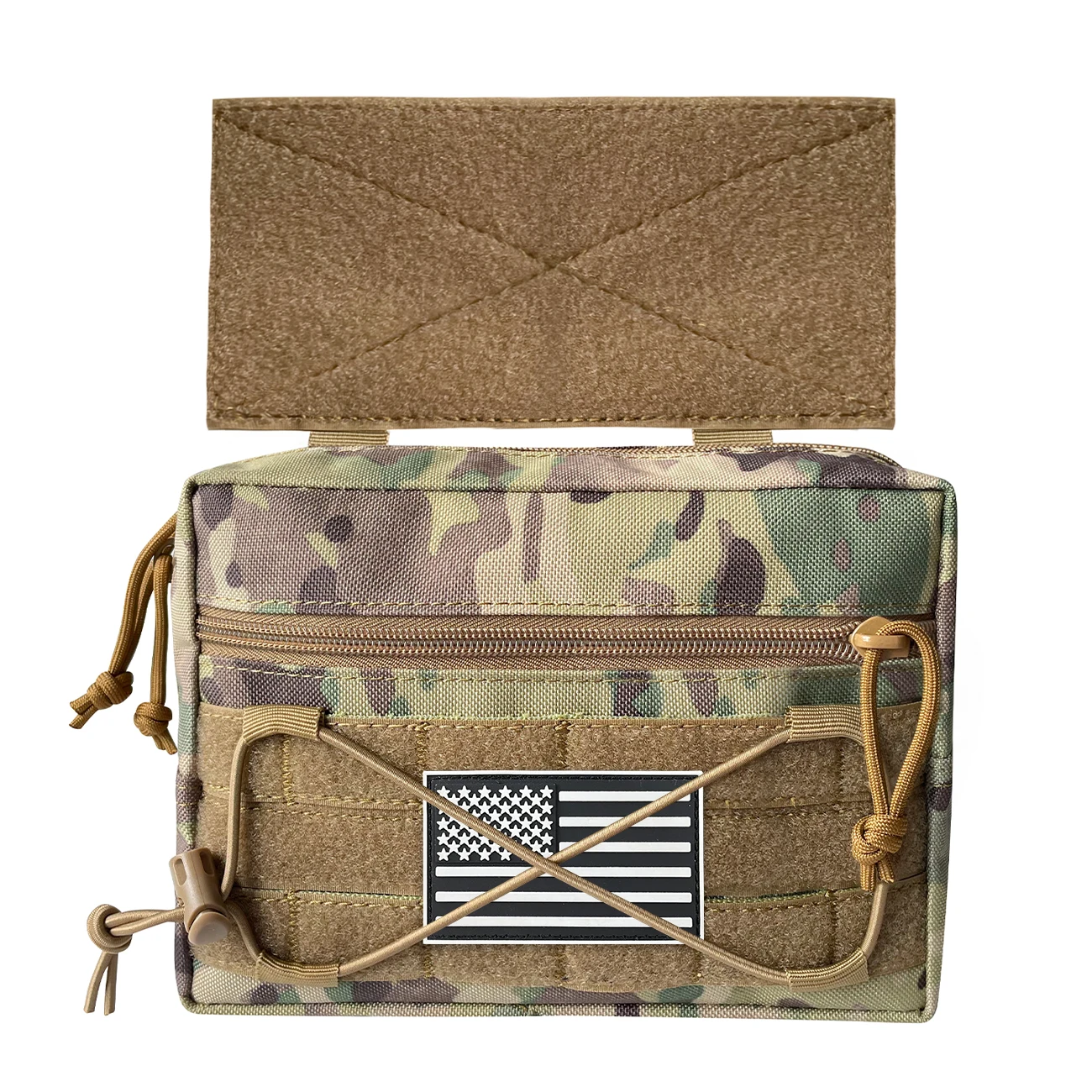 Bolsa abdominal MOLLE 1000D con cinta adhesiva para herramientas y outdoor - imagen 5