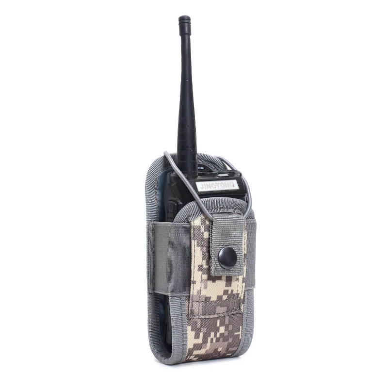 Funda táctica MOLLE para radio walkie-talkie de cintura compacta - imagen 4