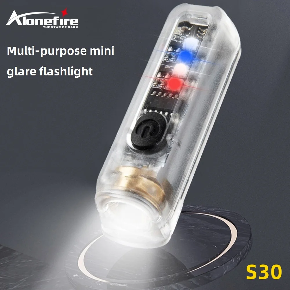 Mini llavero LED Alonefire S30 uso exterior