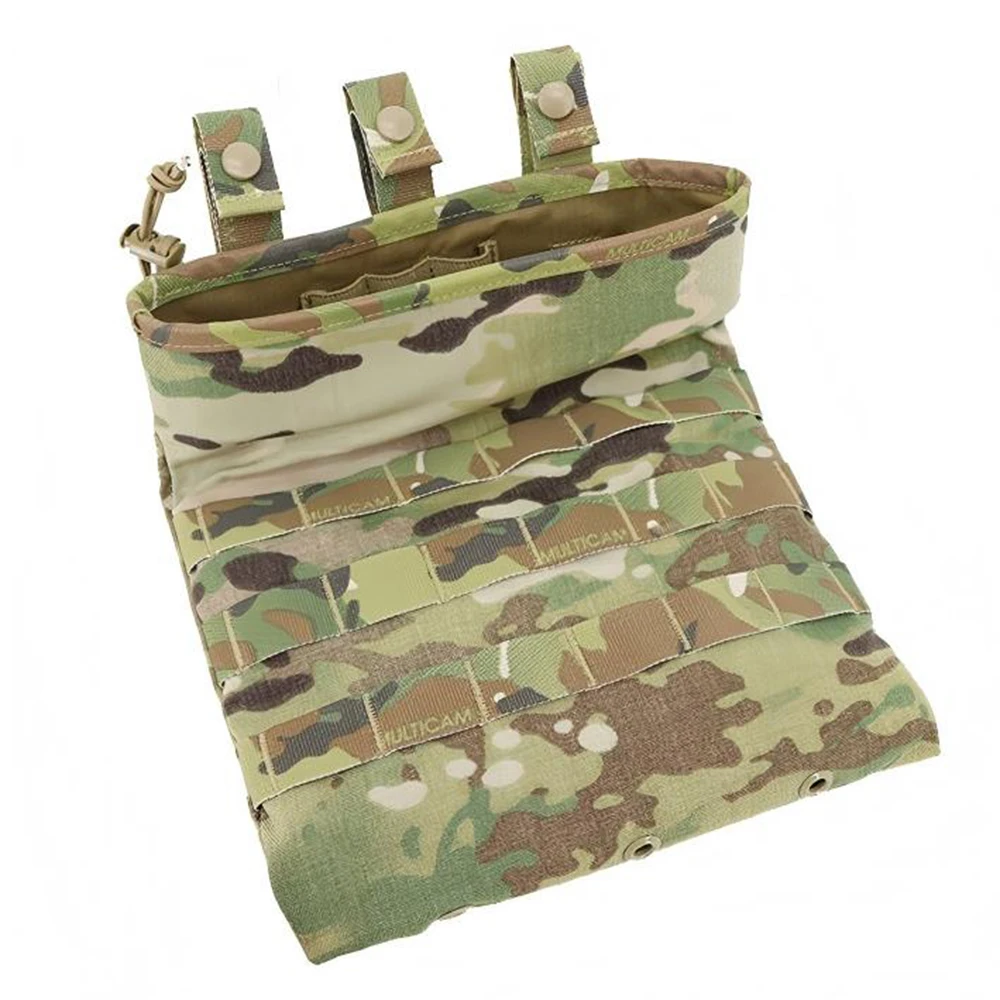 Bolsa táctica plegable para basura y reciclaje