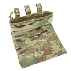 Bolsa táctica plegable para basura y reciclaje