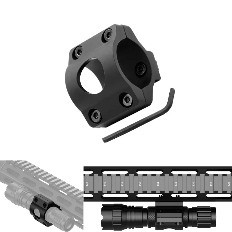 Soporte óptico para linterna láser, accesorio M-LOK de caza táctico - imagen 2