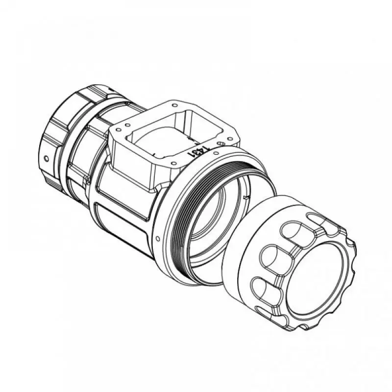 Herramienta de ajuste en acero para gafas visión nocturna PVS14/31 - imagen 2