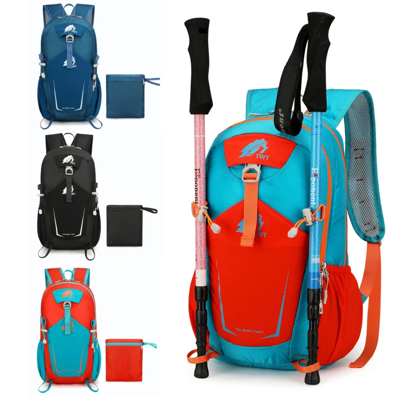 Mochila ligera deportiva gran capacidad para senderismo y montañismo