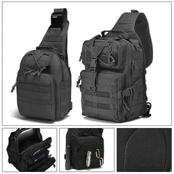 Bolso de pecho MOLLE multifunción para bicicleta y senderismo