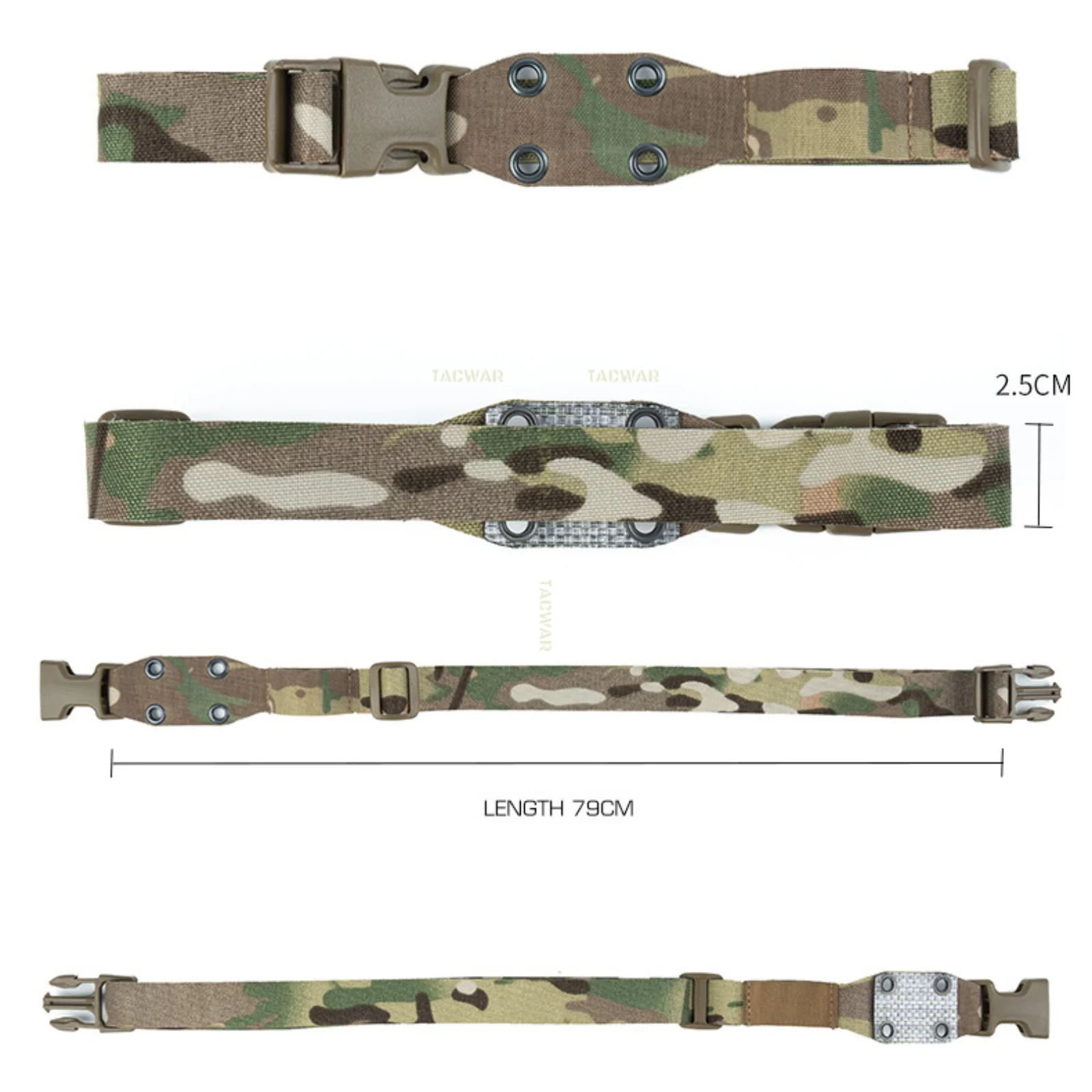 Adaptador táctico modular QLS para funda de pistola correa muslo caza - imagen 2