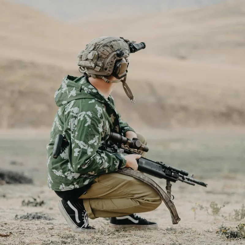 Chaqueta camuflaje militar ruso ripstop de abrigo con cubierta - imagen 4