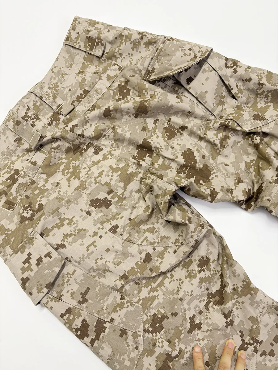 Pantalones tácticos base G2 ripstop algodón y nailon AOR1 campo