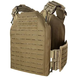 Chaleco táctico modular MOLLE con corte láser y cierre rápido