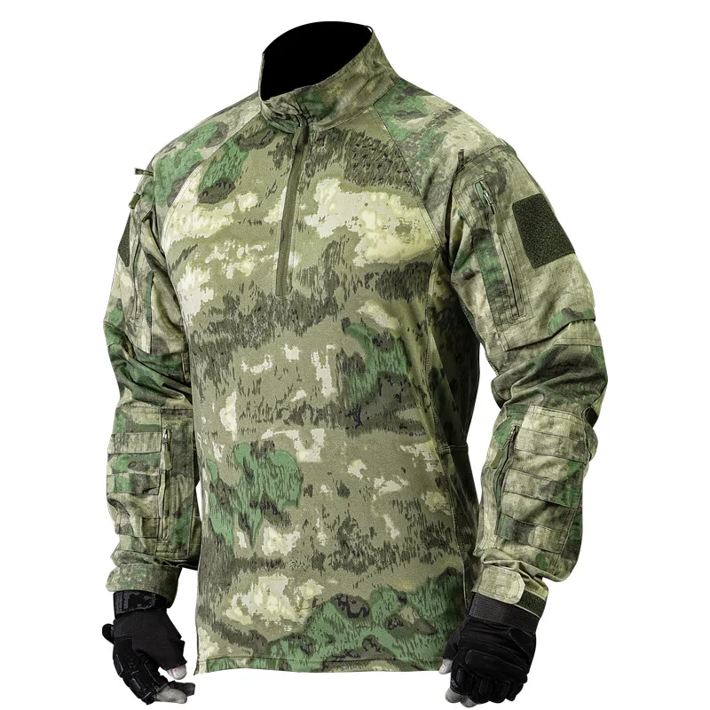 Detalle de diseño camuflado tipo CP