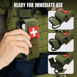 Bolsa MOLLE porta torniquetes táctica para botiquín aire libre