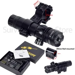 SureFire mira láser táctica punto verde 532 nm Picatinny montaje