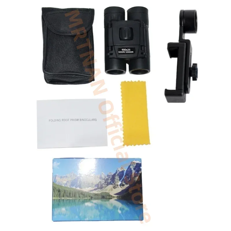 Binoculares compactos BAK4 HD de largo alcance poca luz - imagen 5
