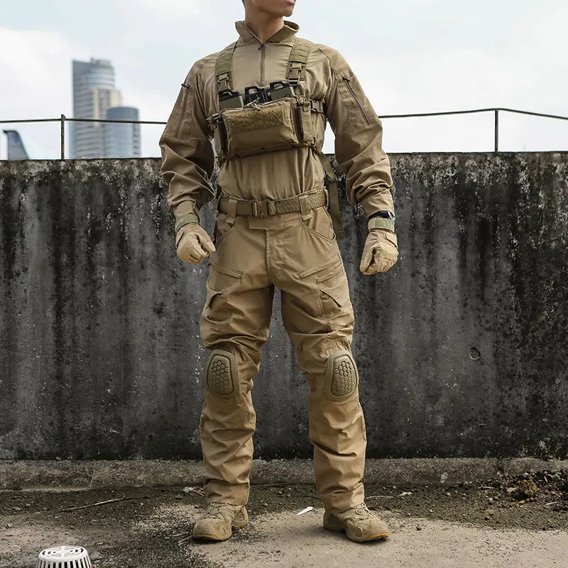 Uniforme táctico EmersonGear E4, camuflaje para caza y entrenamiento - imagen 4