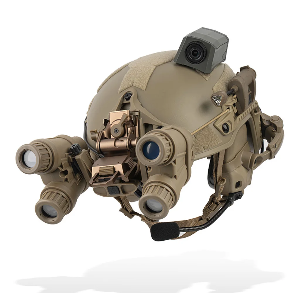 Casco táctico Lovisen ligero con suspensión ajustable – Camuflaje ARC Track