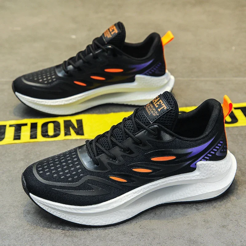 Zapatillas antideslizantes con cordones para hombre, campo y correr - imagen 4