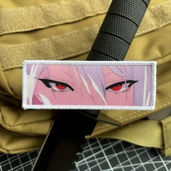 Parche táctico Chainsaw Man anime – Velcro para mochila militar