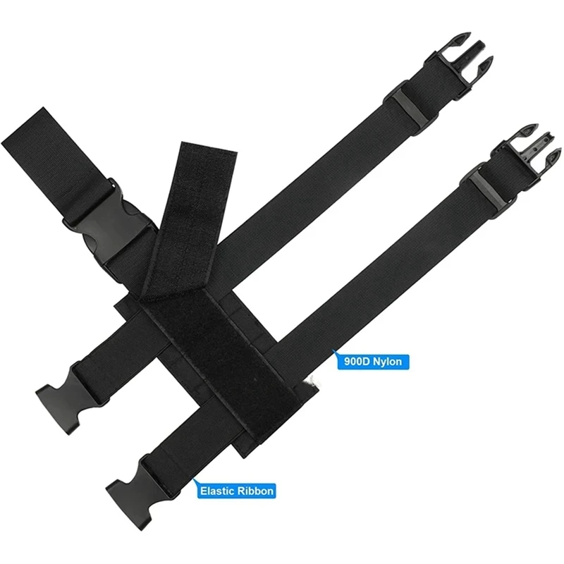 Funda táctica pierna caída universal – Plataforma MOLLE para pistola - imagen 3