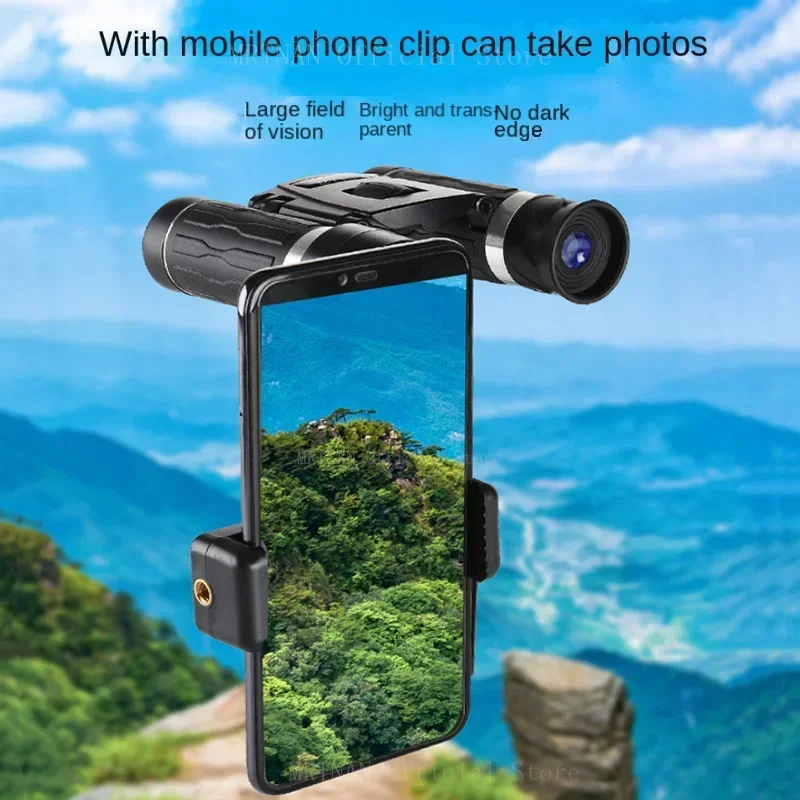 Binoculares zoom HD portátiles BAK4 FMC largo alcance para caza