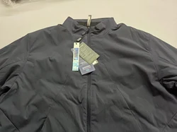 Chaqueta impermeable y cortavientos algodón hombre cuello alto – Outdoor ligero
