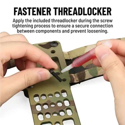Adaptador MOLLE para Funda de Pierna – Soporte Táctico Ajustable