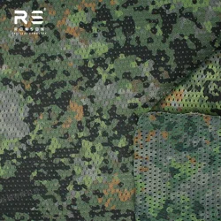 Tela camuflada malla impresa doble cara boscoso Holanda táctica