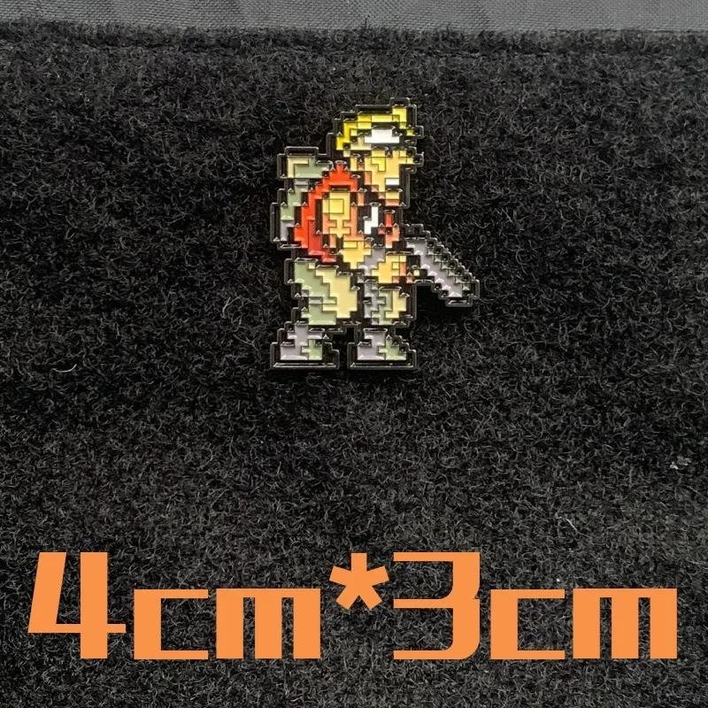 Parche Velcro táctico estilo píxel mosaico Arcade King para mochila - imagen 2